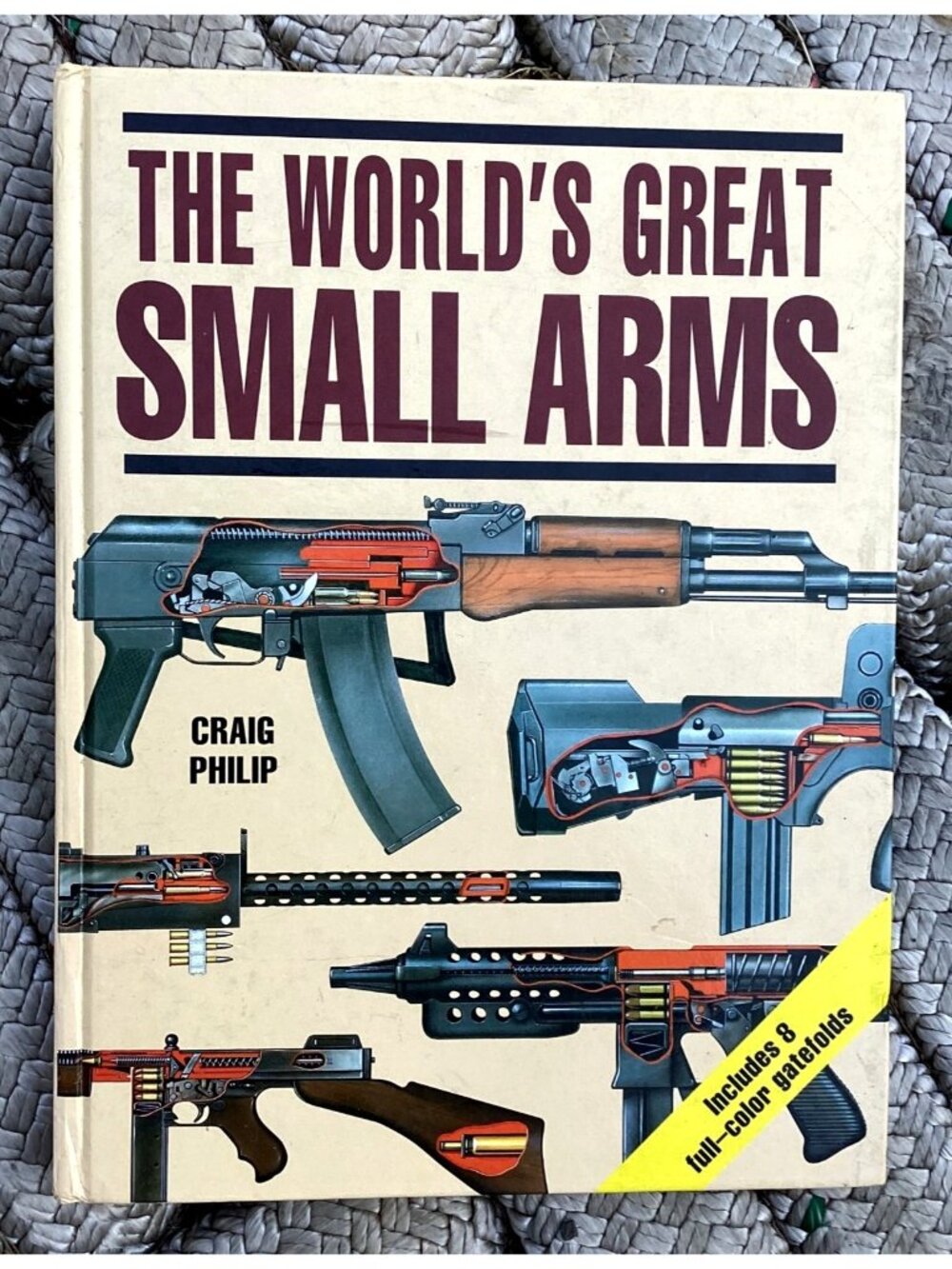 The World's Great Small Arms by Craig Philip 1995 Barnes & Noble Hardbound